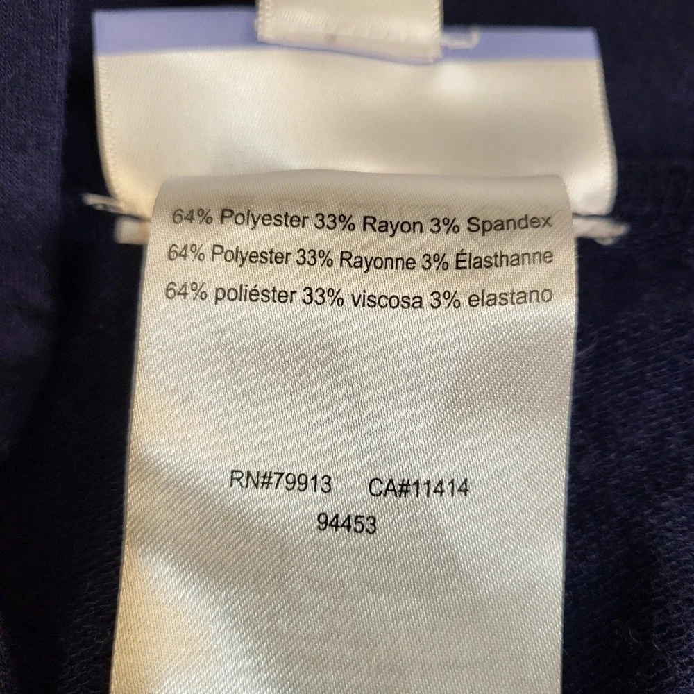 NWOT Motherhood Maternity Nursing Cover One Size Navy Blue